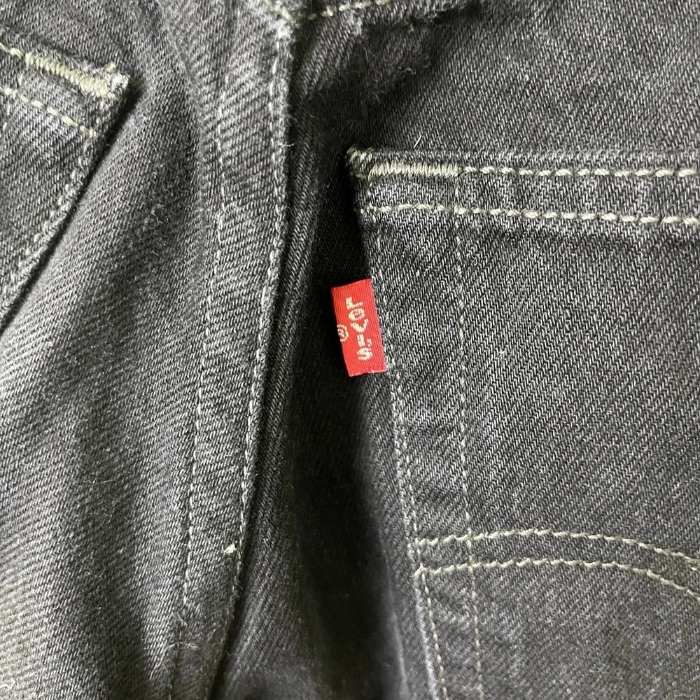 Levi's 501 Original Fit Jeans Men's 34x32 Black Mexico Made Actual 31x25.5